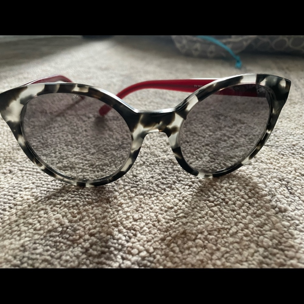 Tory Burch Rounded Cat Eye Sunglasses TY7079